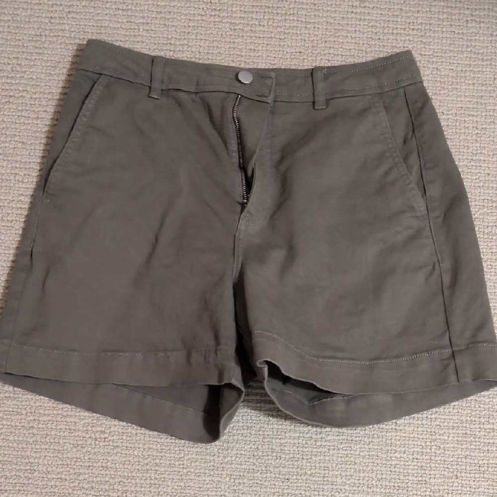 Everlane High Rise Chino Shorts